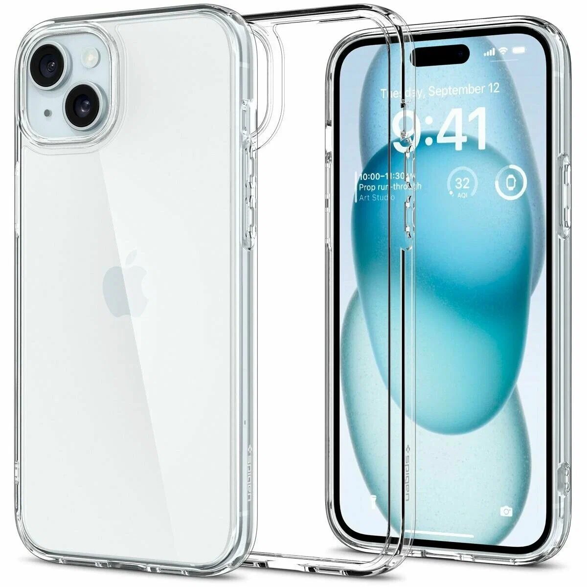 Чехол SPIGEN для iPhone 15 Plus Ultra Hybrid (Прозрачный)