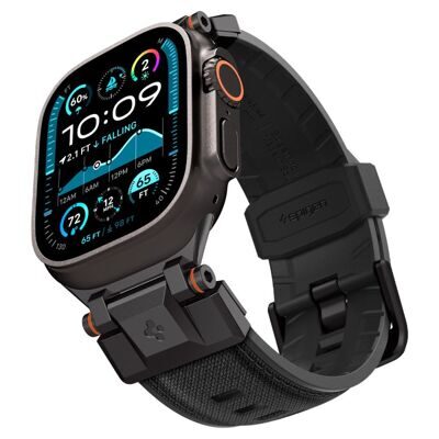 Ремешок SPIGEN для Apple Watch (49/46/45/44mm) Dura Pro Armor Black Edition №8