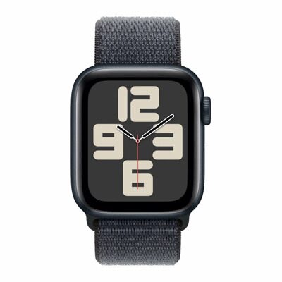 Apple Watch SE 2024 GPS 44mm Midnight Aluminum Case with Midnight Sport Loop №2