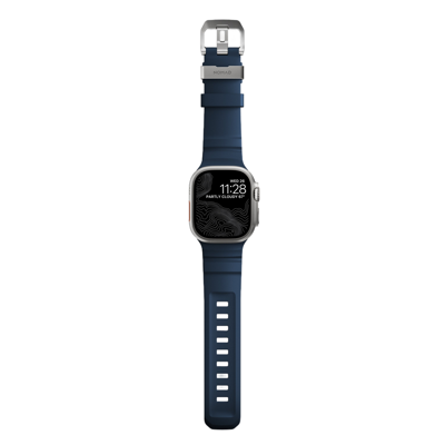 Ремешок Nomad Rocky Point Band для Apple Watch (49/45/44/42 mm) Natural Titanium Hardware/Atlantic №4