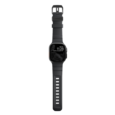 Ремешок Nomad Rocky Point Band для Apple Watch (49/45/44/42 mm) Black Titanium Hardware/Storm №4