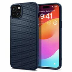 Чехол SPIGEN для iPhone 15 Plus  Liquid Air Navy Blue