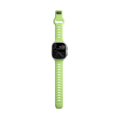 Ремешок Nomad Sport Strap Glow 2.0 для Apple Watch (49/45/44/42 mm) Green M/L (светится в темноте) №5