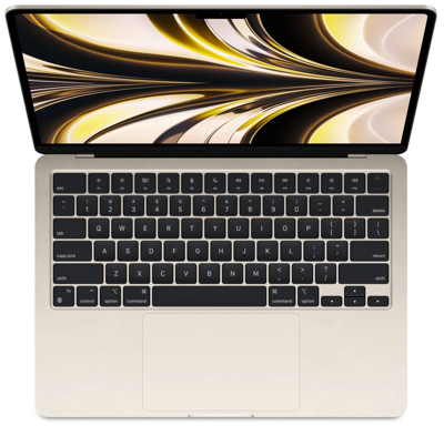 Apple MacBook Air 13 (2022) Starlight MLY23 (Apple M2 / 13.6 / 2560x1664 / 8GB / 512GB / Apple graphics 10-core / macOS) №2